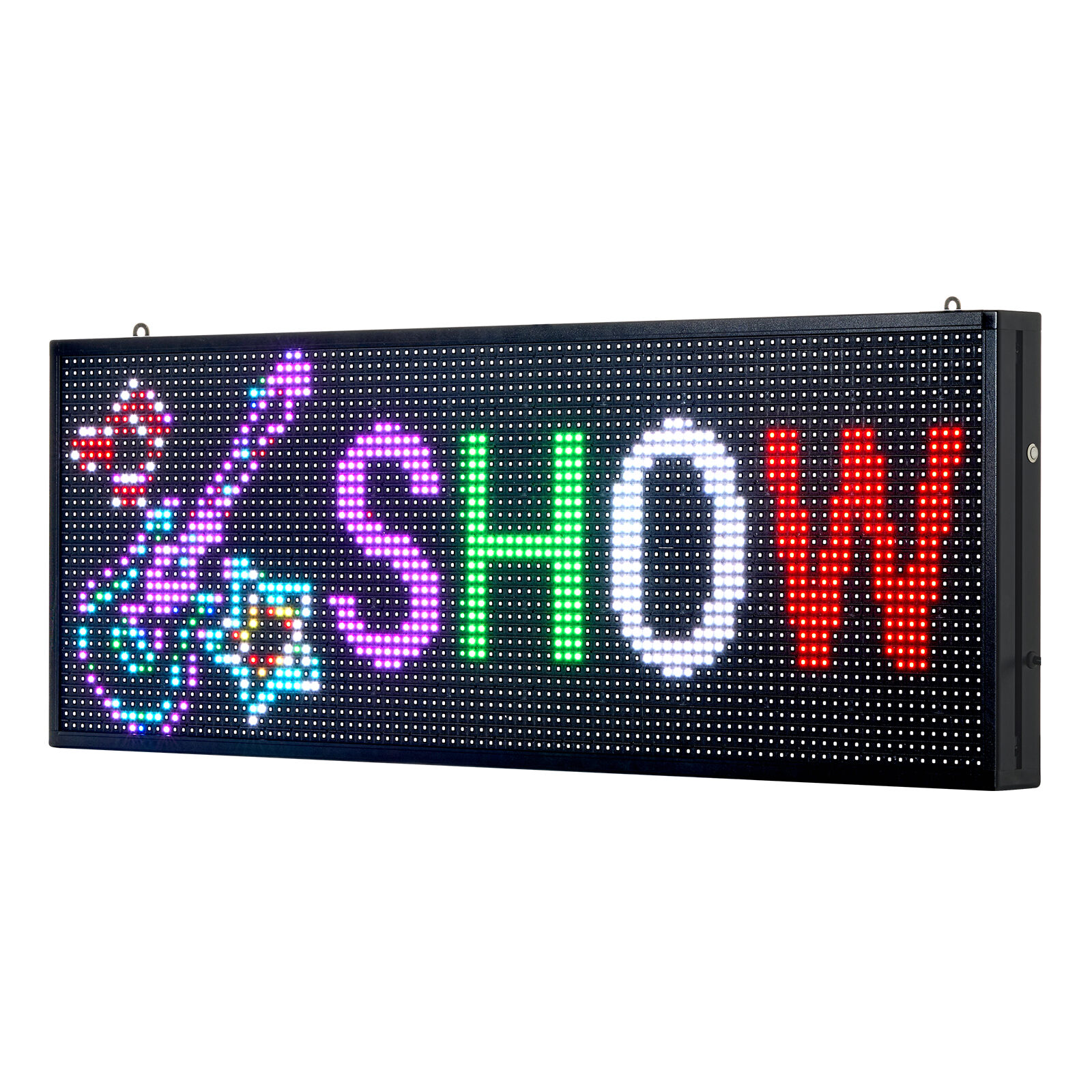 LED-skilt, Programmerbar fuldfarvet rullende display, 99x35x5.5 cm
