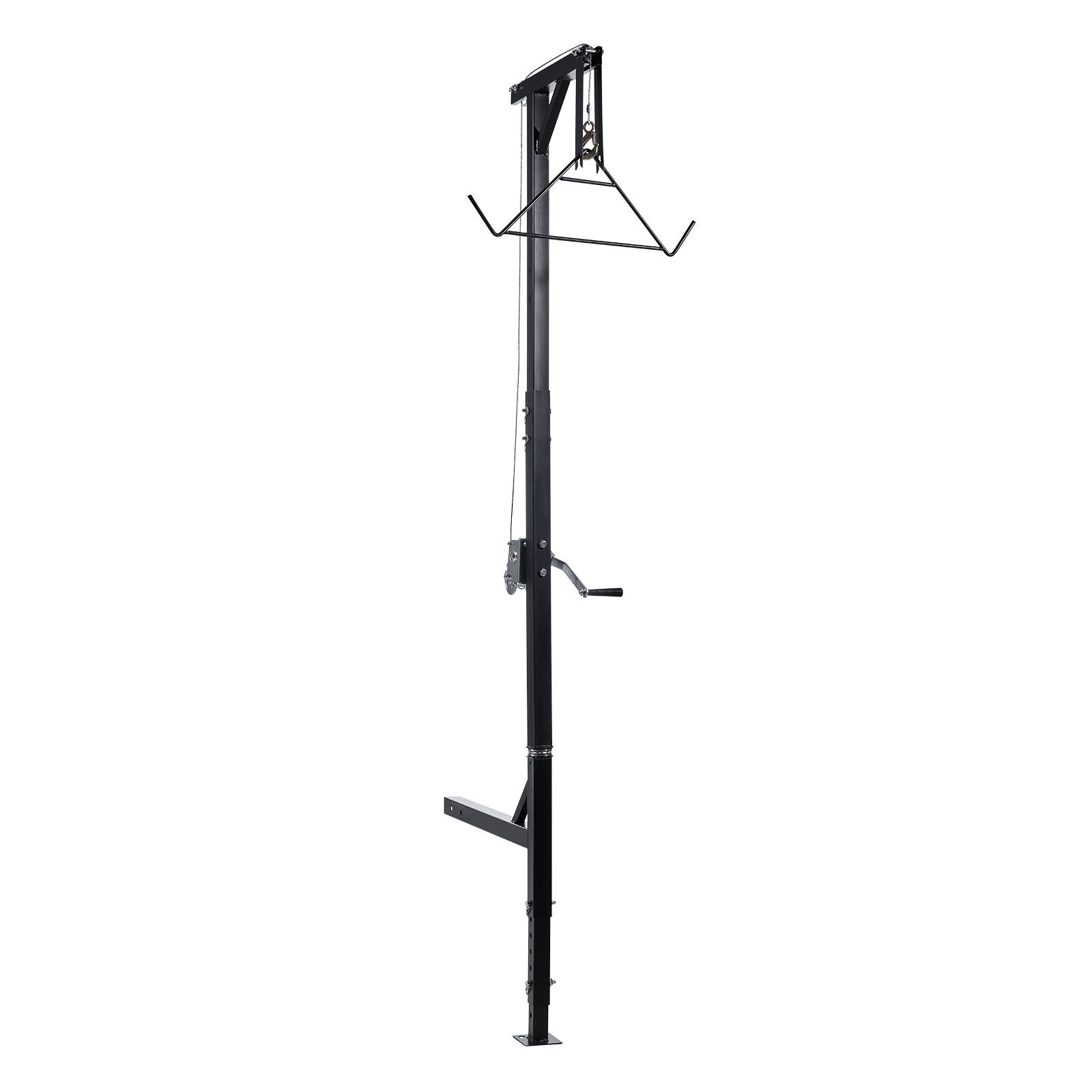 Viltlyft, 254x105x11 cm, Svart, Justerbar höjd