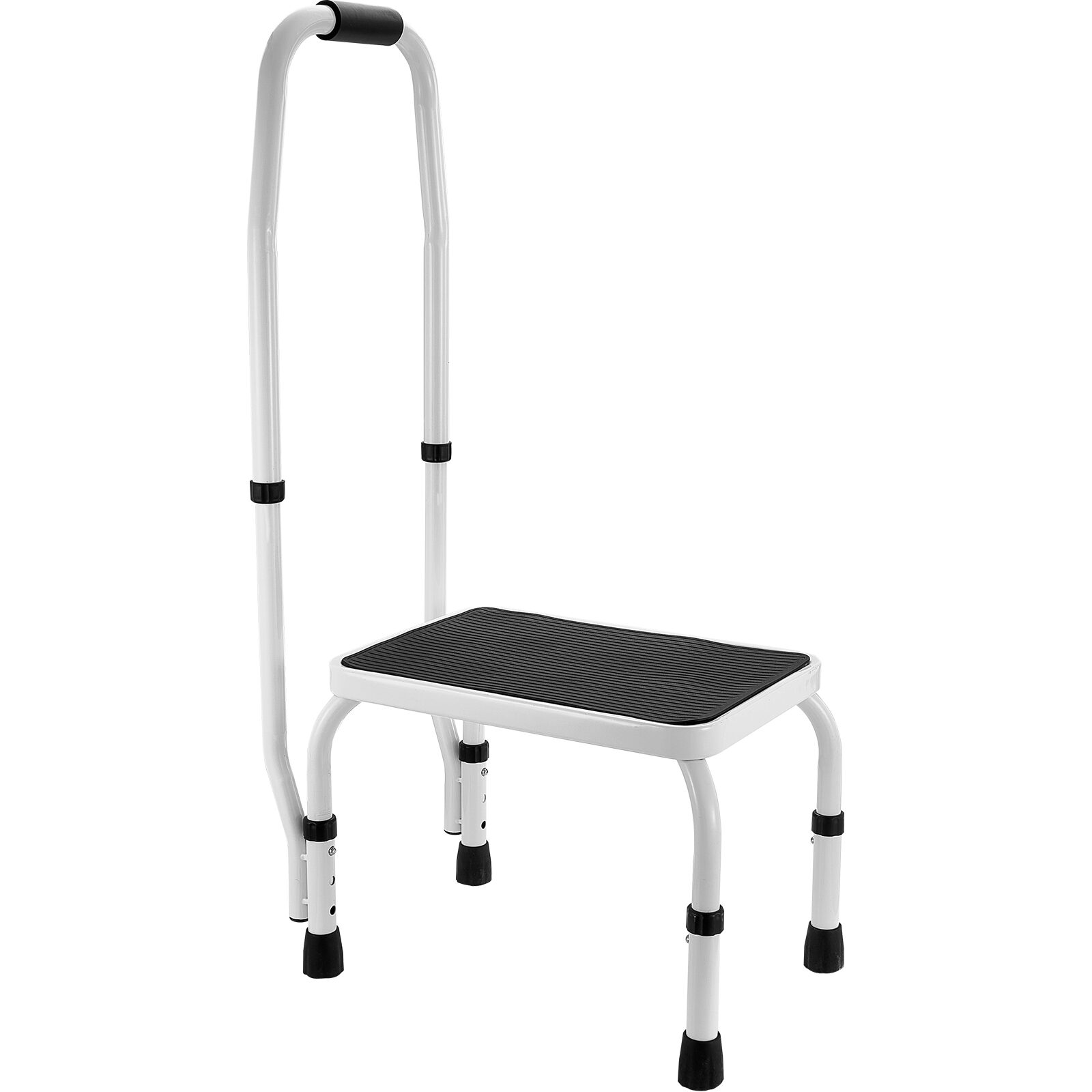 Stegpall, 3-stegs justerbar höjd med handtag, 81x41.7x28.5 cm, stål